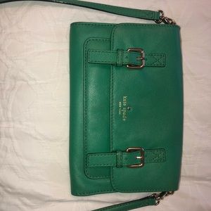*SOLD*Kate Spade kelly green crossbody purse